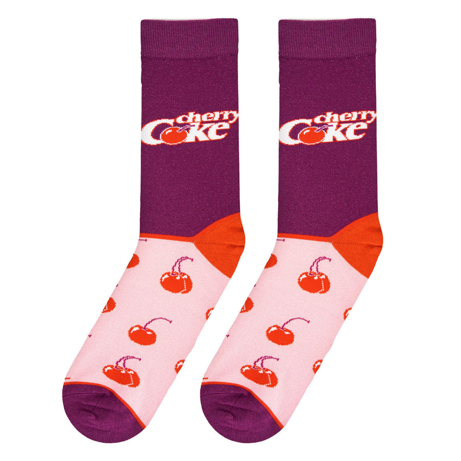 Cherry Coke Socks - Premium Socks from Cool Socks - Just $11.95! Shop now at Pat's Monograms