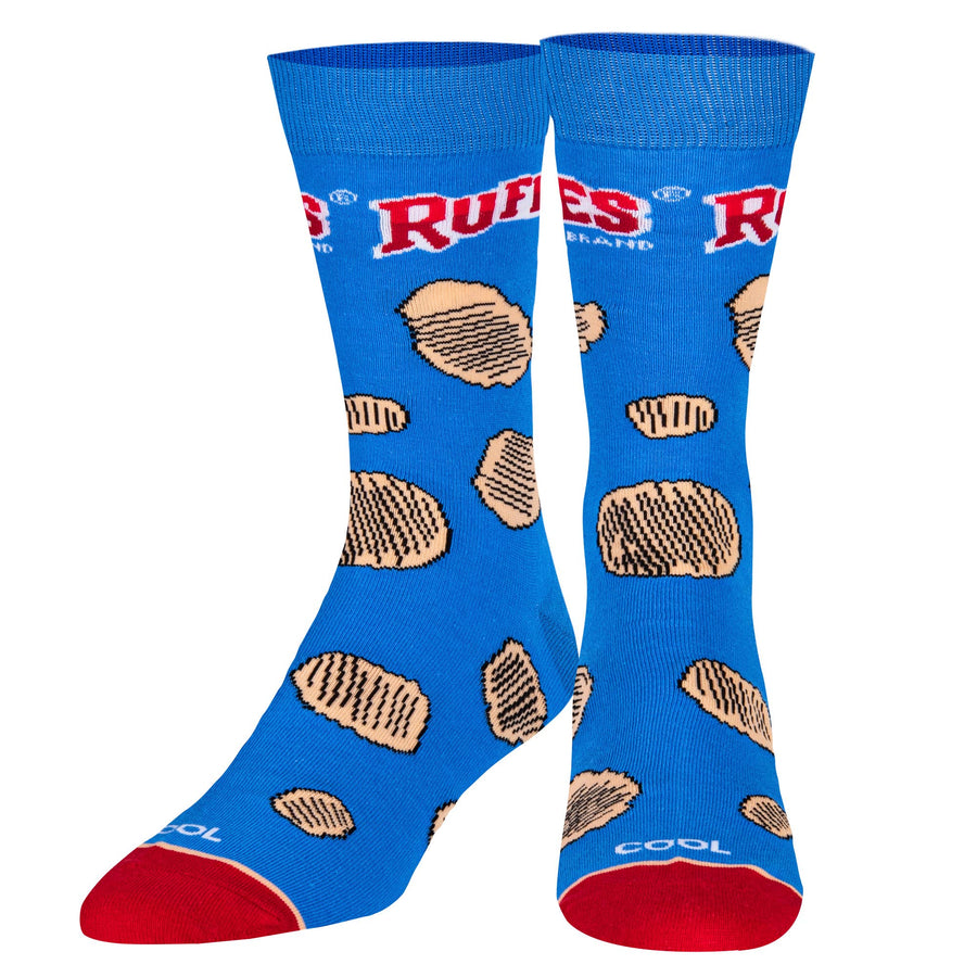 Ruffles Chips - Mens Crew Folded - Cool Socks - Premium Accessories from Cool Socks - Just $11.95! Shop now at Pat's Monograms