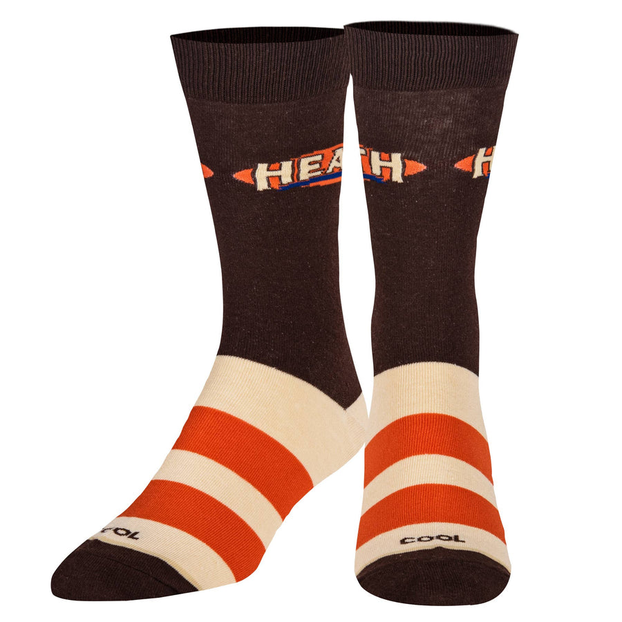 Heath Stripes Crew Socks - Premium Socks from Cool Socks - Just $11.95! Shop now at Pat's Monograms