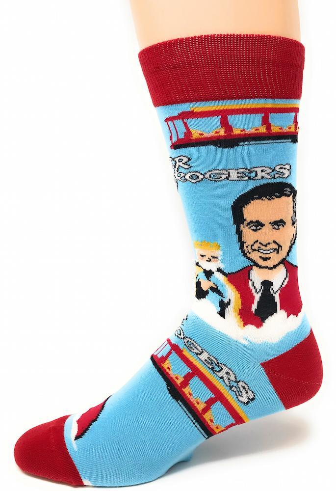 Good Day - Mr. Rogers Crew Socks - Premium Socks from Oooh Yeah Socks/Sock It Up/Oooh Geez Slippers - Just $9.95! Shop now at Pat&