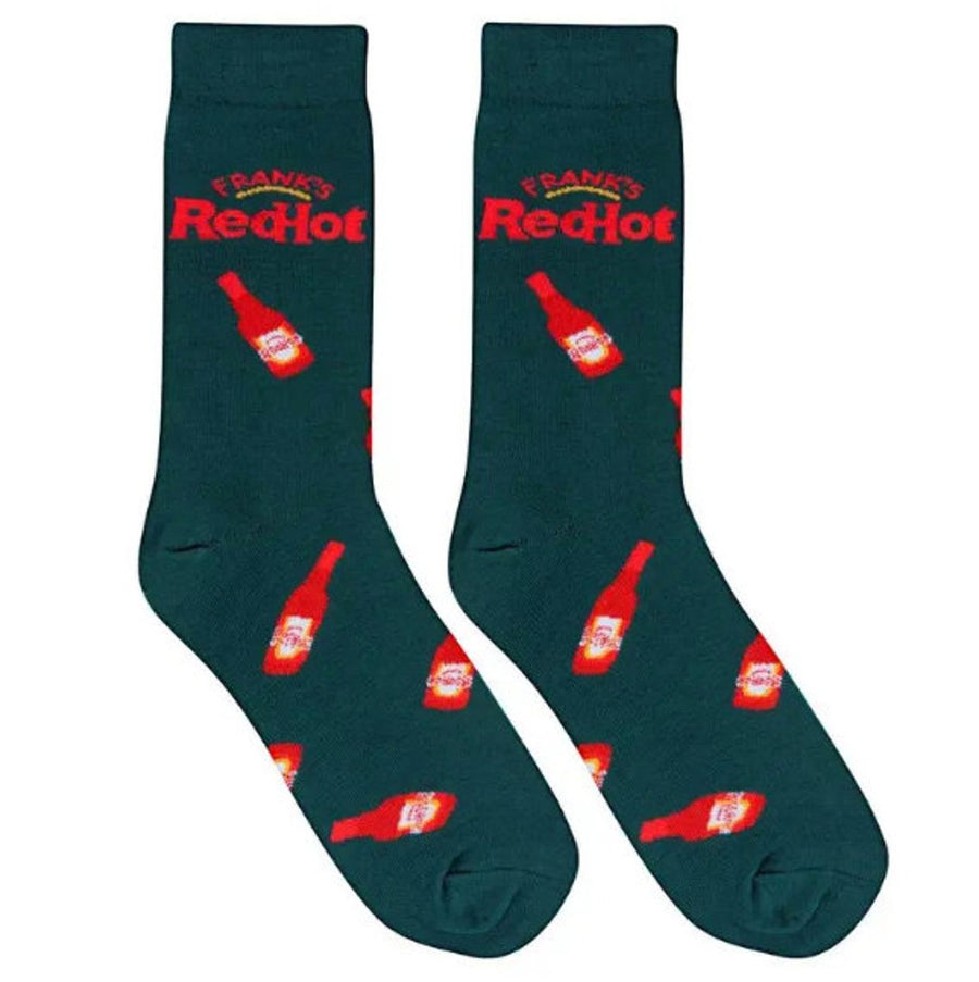Frank's Red Hot Crew Socks - Premium Socks from Crazy Socks - Just $7.00! Shop now at Pat's Monograms