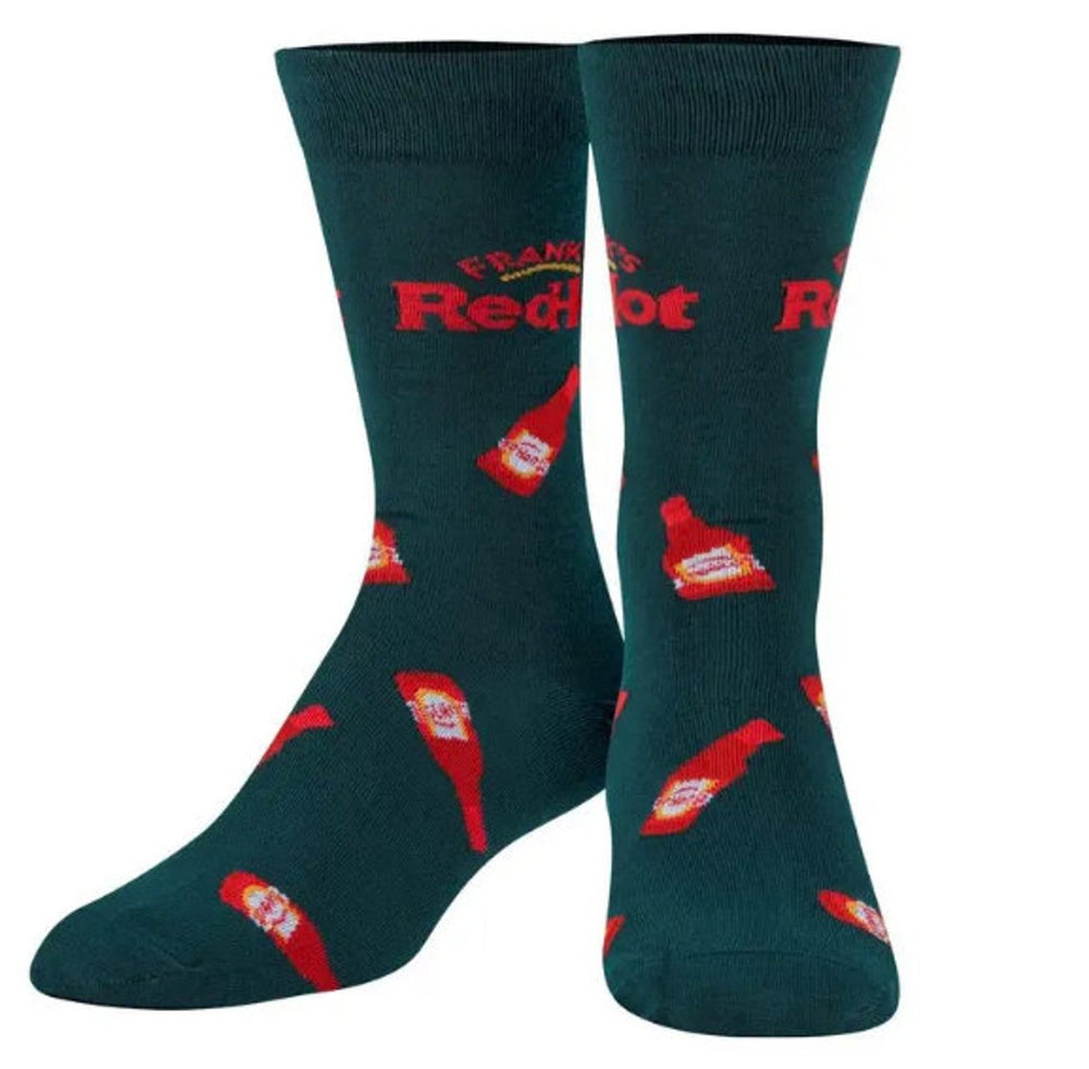 Frank's Red Hot Crew Socks - Premium Socks from Crazy Socks - Just $7.00! Shop now at Pat's Monograms