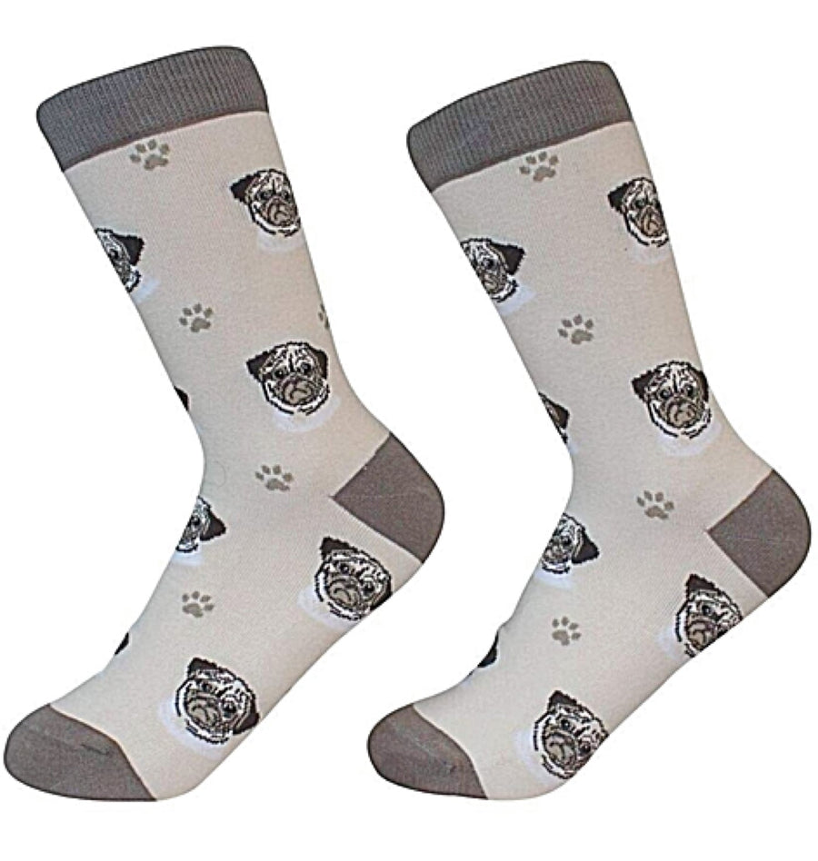 Pug Socks - Premium Socks from Sock Daddy - Just $9.95! Shop now at Pat's Monograms