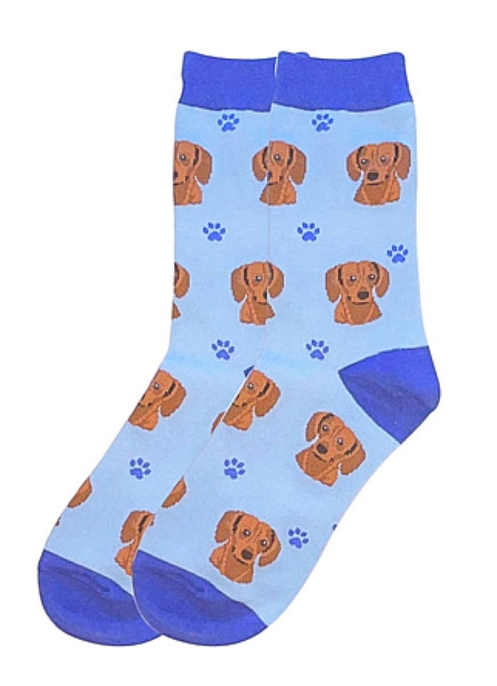 Dachshund Socks - Premium Socks from Sock Daddy - Just $9.95! Shop now at Pat's Monograms