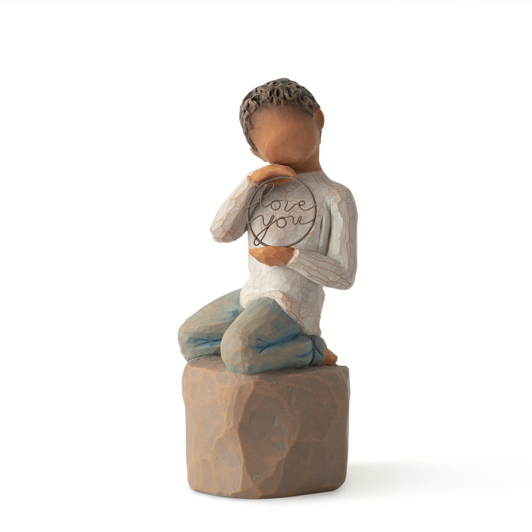 Love You Too - Premium Figurines from Willow Tree - Just $35! Shop now at Pat's Monograms