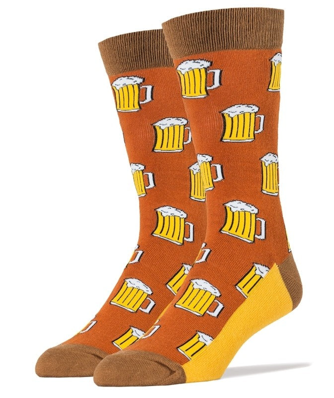 Beer Me - Crew Socks - Premium Socks from Oooh Yeah Socks/Sock It Up/Oooh Geez Slippers - Just $9.95! Shop now at Pat's Monograms