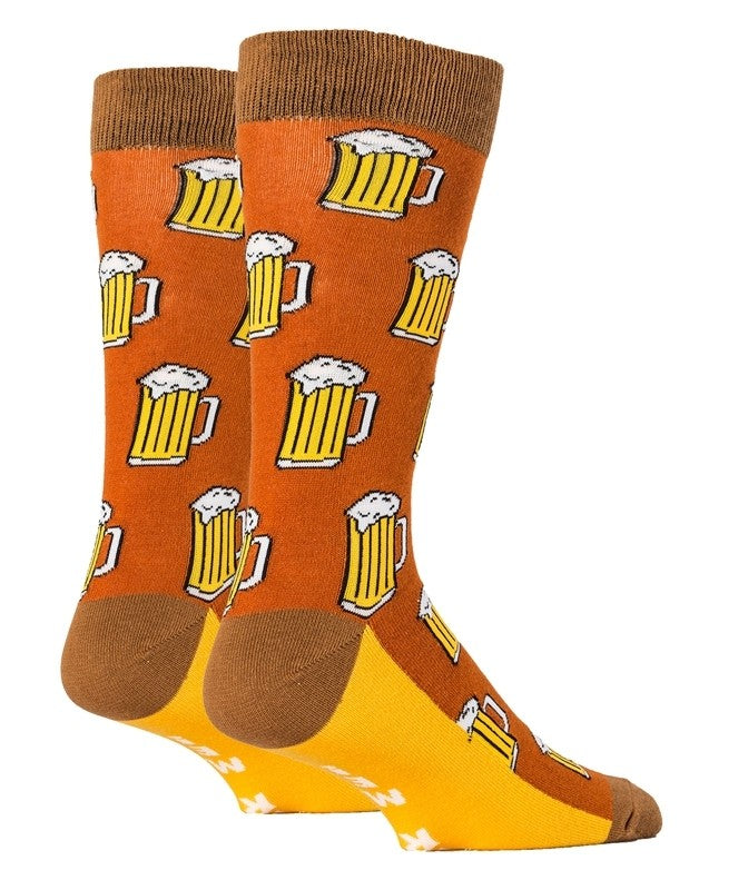 Beer Me - Crew Socks - Premium Socks from Oooh Yeah Socks/Sock It Up/Oooh Geez Slippers - Just $9.95! Shop now at Pat's Monograms