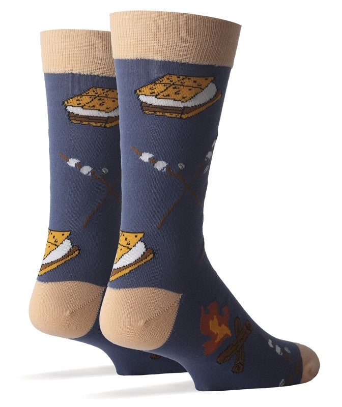 Camp Vibes - Crew Socks - Premium Socks from Oooh Yeah Socks/Sock It Up/Oooh Geez Slippers - Just $9.95! Shop now at Pat's Monograms
