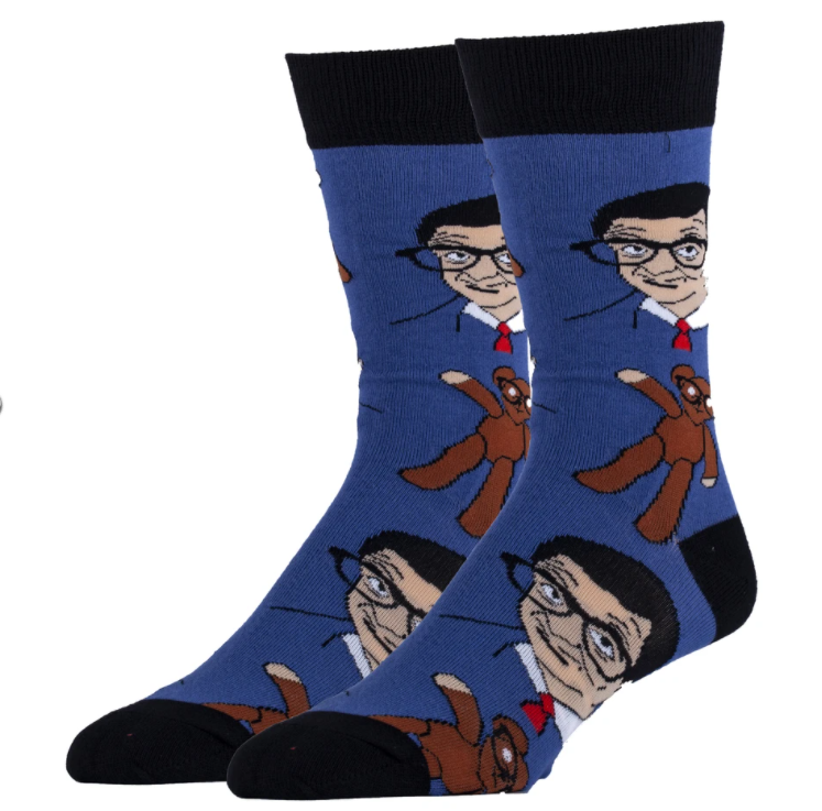 Mr. Bean Crew Socks - Premium Socks from Oooh Yeah Socks/Sock It Up/Oooh Geez Slippers - Just $9.95! Shop now at Pat's Monograms