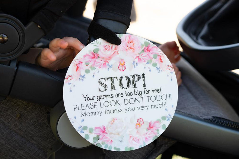 Floral Car Seat and Stroller - STOP germs - Premium Infant Accessories from Three Little Tots - Just $9.95! Shop now at Pat&