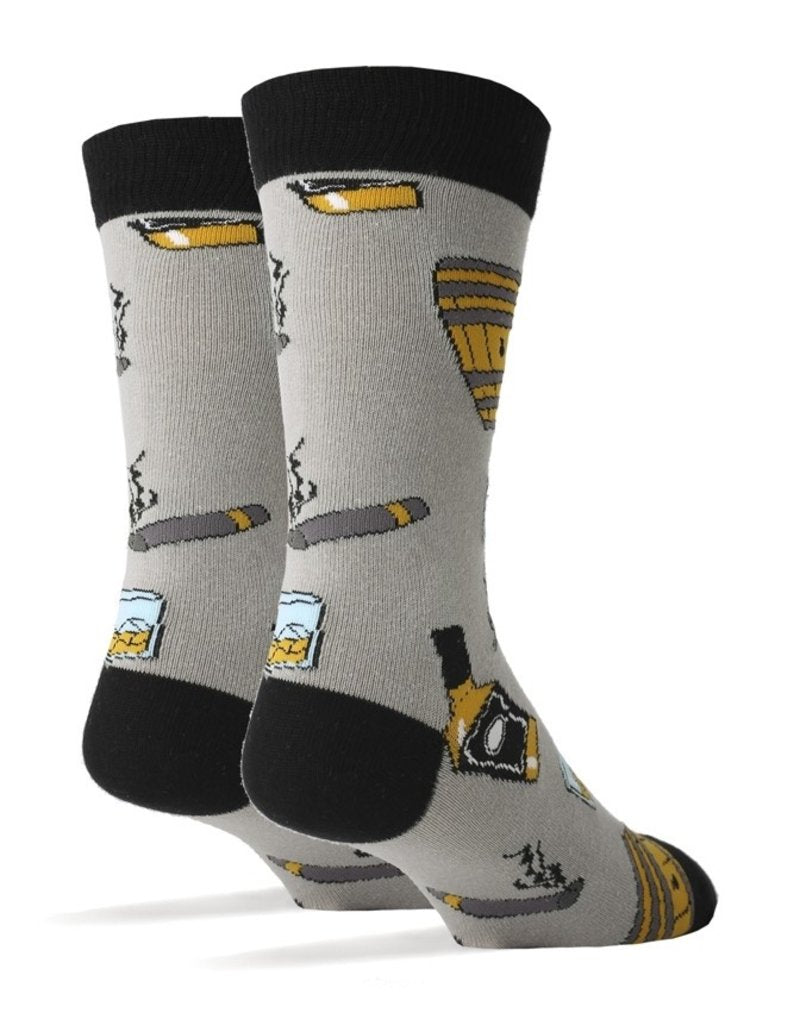 Whiskey Me - Crew Socks - Premium Socks from Oooh Yeah Socks/Sock It Up/Oooh Geez Slippers - Just $9.95! Shop now at Pat&