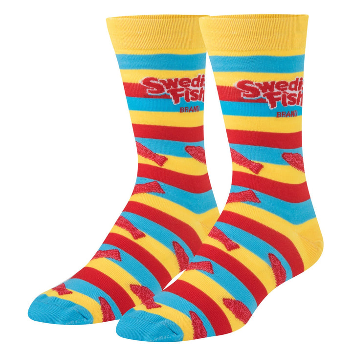 Swedish Fish Crew Socks - Premium Socks from Crazy Socks - Just $7.00! Shop now at Pat's Monograms