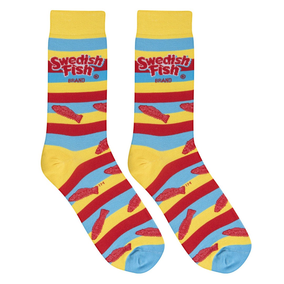 Swedish Fish Crew Socks - Premium Socks from Crazy Socks - Just $7.00! Shop now at Pat's Monograms