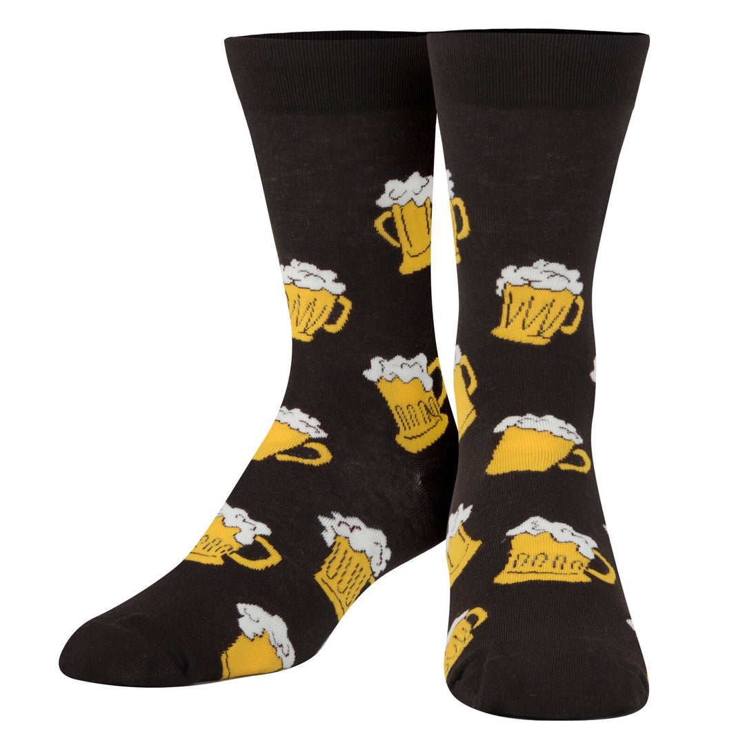 Beer Mugs Crew Socks - Premium Socks from Crazy Socks - Just $7.00! Shop now at Pat's Monograms