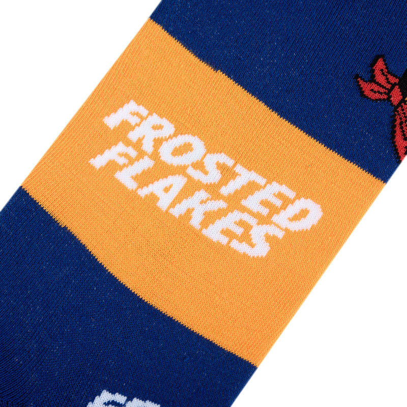 Frosted Flakes Tony Crew Socks - Premium Socks from Crazy Socks - Just $7.00! Shop now at Pat&