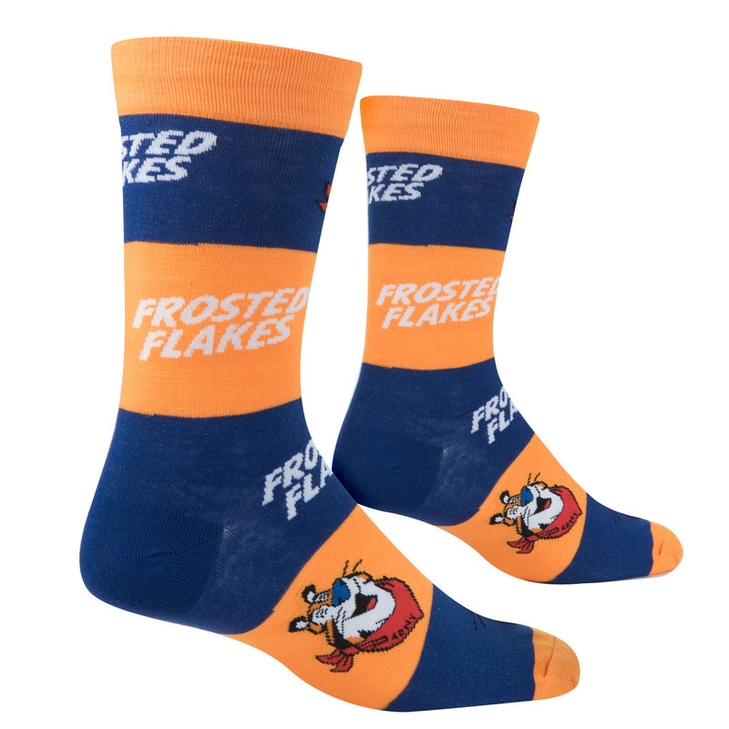 Frosted Flakes Tony Crew Socks - Premium Socks from Crazy Socks - Just $7.00! Shop now at Pat&