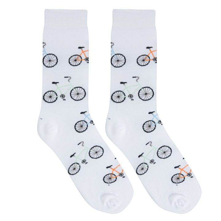 Bicycles Crew Socks - Premium Socks from Crazy Socks - Just $7.00! Shop now at Pat's Monograms