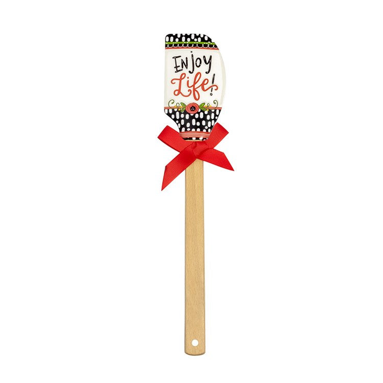 Enjoy Life Spatula - Premium Spatulas from Shannon Roads Gifts - Just $10.95! Shop now at Pat's Monograms