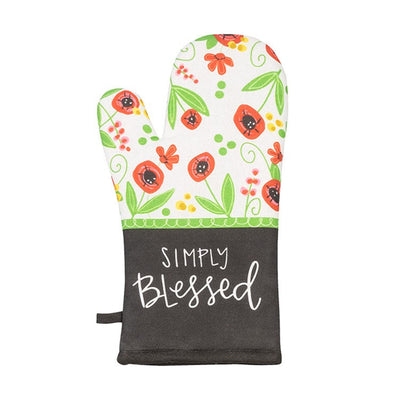 Simply Blessed Oven Mitt - Premium Oven Mitts & Pot Holders from Shannon Roads Gifts - Just $16.95! Shop now at Pat's Monograms