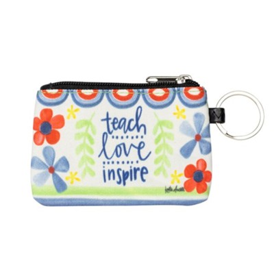 Teach Love Inspire ID Wallet - Premium Wallets & Money Clips from Shannon Roads Gifts - Just $7.95! Shop now at Pat's Monograms