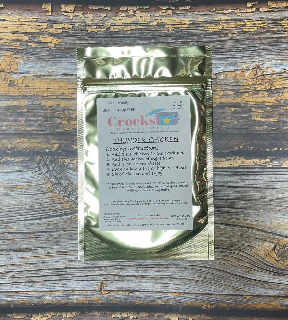 Thunder Chicken - Premium gourmet Foods from Crockstar - Just $9.95! Shop now at Pat's Monograms